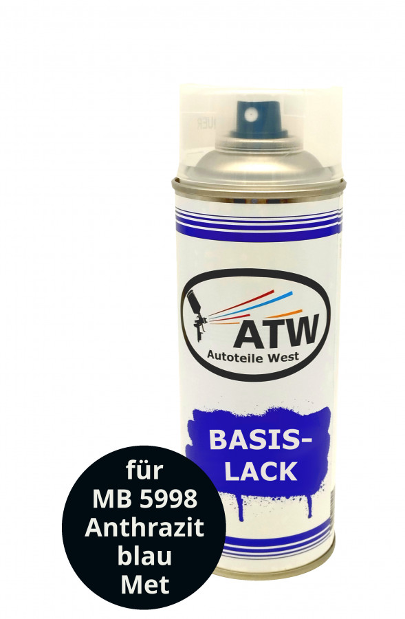 Autolack für MB 5998 Anthrazitblau Metallic